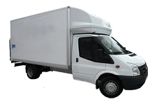 Van Hire Wellingborough - Ford Luton Box with Tail Lift - Van hire Wellingborough