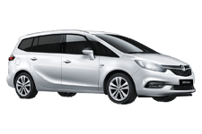 Van Hire Wellingborough - Vauxhall Zafira 7-Seater - Minibus hire Wellingborough
